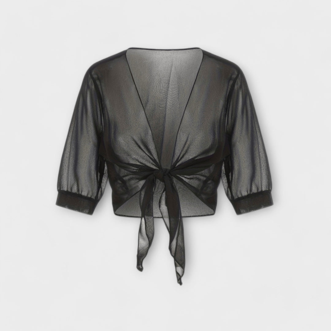 Blouse with Open Front
