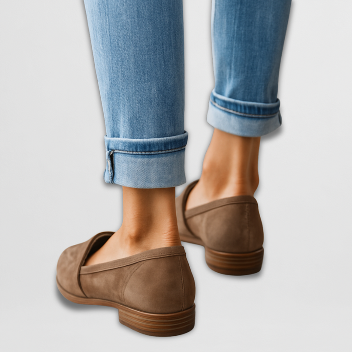 Nadia - Suede Loafers