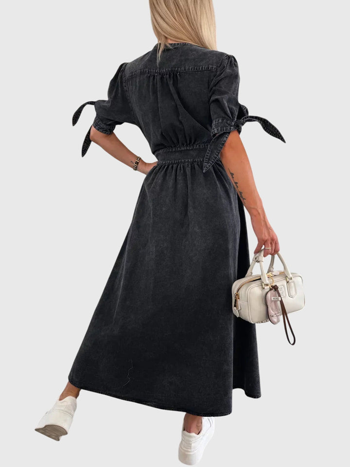 Sophia™ | Elegant Denim Dress