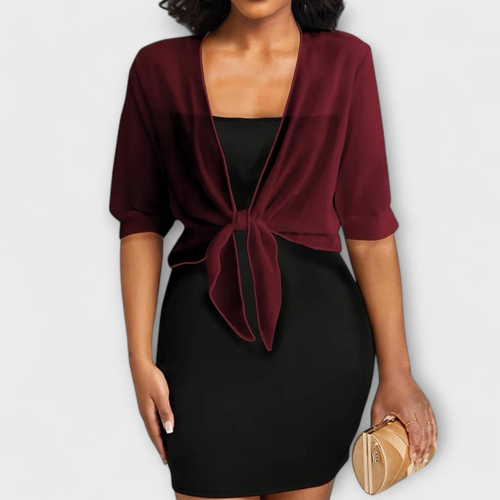 Blouse with Open Front