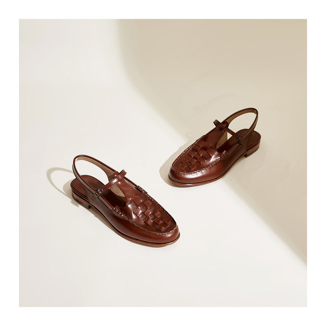 Eliara™ | Woven Charm Sandals