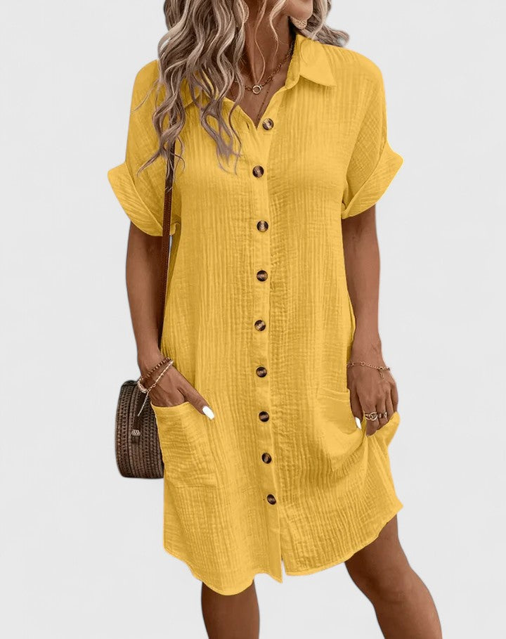 Gianelleza™ | Sophisticated Midi Dress