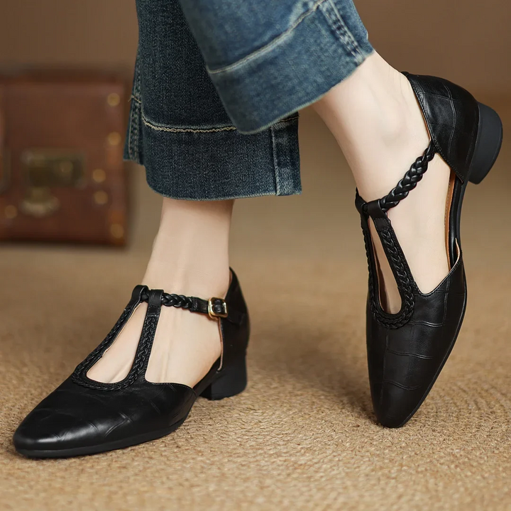 Elena® Premium Orthopedic Leather Shoes