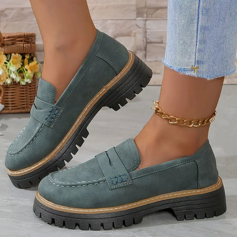 Elara | All-Day Comfort Chunky Loafers
